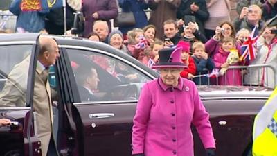 The Queen and Duke of Edinburgh