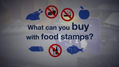 Food stamp graphic