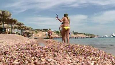 Beach in Sharm el-Sheikh