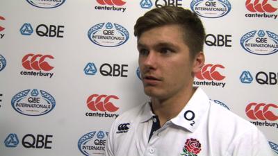 England's Owen Farrell