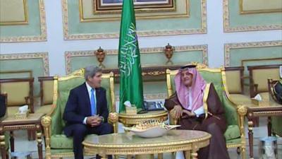 John Kerry on Saudi Arabia visit