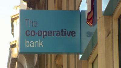 Co-operative Bank sign