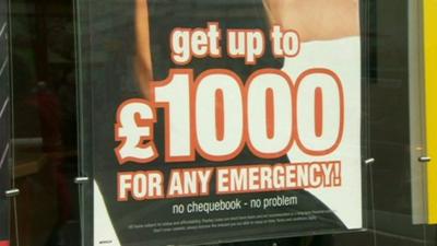 Payday loan poster