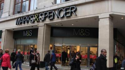 Marks and Spencer store in London