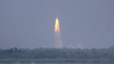 Rocket probe to Mars launched in India