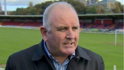 Derry City chief executive Sean Barrett