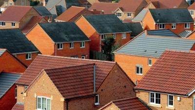 Red brick houses