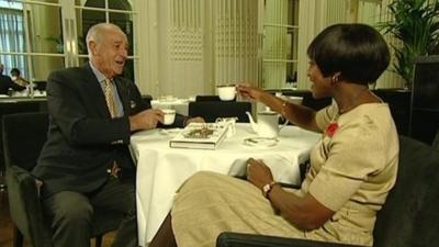 Len Goodman and Brenda Emmanus