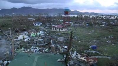 Devastation in Philippines