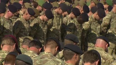 Soldiers in Helmand