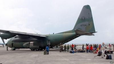 A UN aid shipment arrives in the Philippines (pic: World Food Programme)