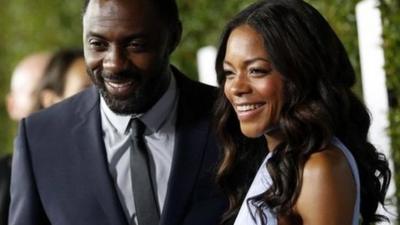 Idris Elba and Naomie Harris