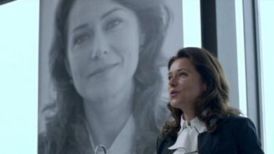 Sidse Babett Knudsen in Borgen series lll