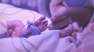 Baby in intensive care