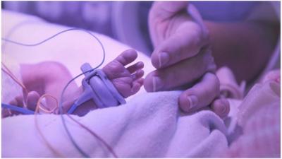 Baby in intensive care