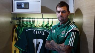 Jonny Steele is in the Northern Ireland squad to face Turkey