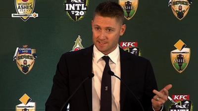 Australia captain Michael Clarke