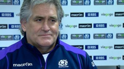 Interview - Scotland head coach Scott Johnson