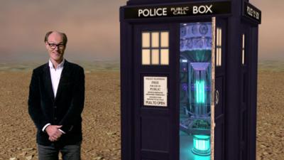 Will Gompertz and the TARDIS