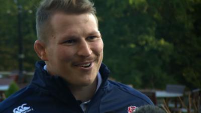 England hooker Dylan Hartley