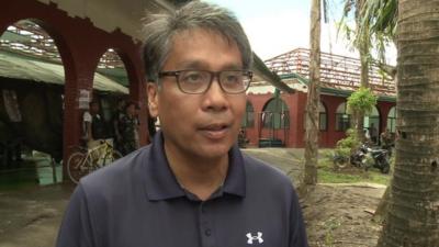 Philippines Interior Secretary Mar Roxas