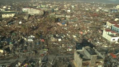 Tacloban from the air