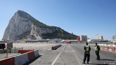 The rock of Gibraltar