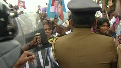 Protests in Sri Lanka