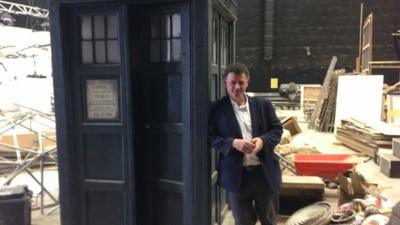 Stephen Moffat, executive producer and lead writer for Dr Who