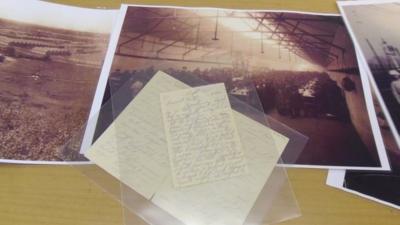 Archive photographs and letters