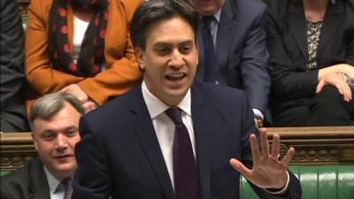 Ed Miliband at PMQs