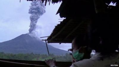 Indonesia's Mount Sinabung