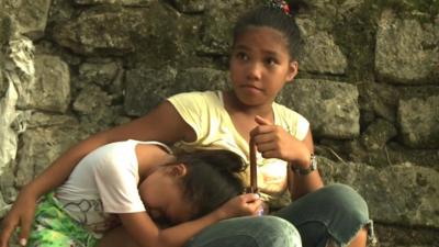 Survivors of Typhoon Haiyan