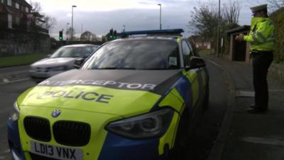 Sussex Police interceptor vehicle