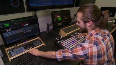 Behind the scenes at Estuary TV