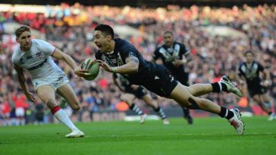 New Zealand's Shaun Johnson