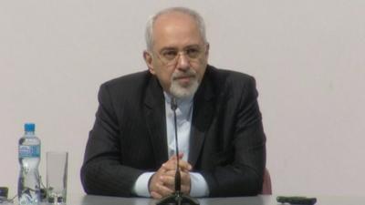 Iranian Foreign Minister Mohammad Javad Zarif