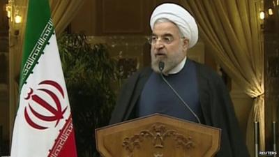 Iranian president Hassan Rouhani