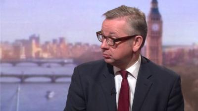 Michael Gove on The Andrew Marr Show