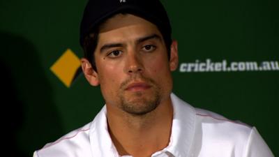 England captain Alastair Cook