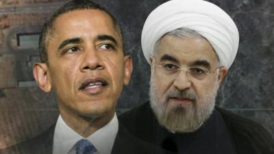 US President Barack Obama and Iranian President Rouhani