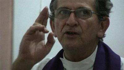 Catholic priest in Mexico performs and exorcism