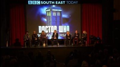 Screening of first Doctor Who episode