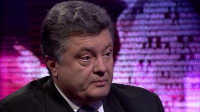 Ukrainian businessman and politician Petro Poroshenko.