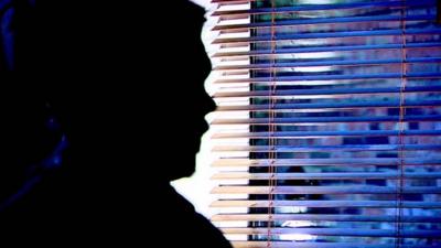 Silhouette of comrade of Marine A