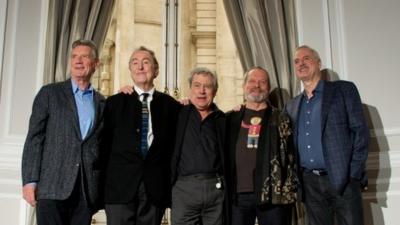 British comedy troupe Monty Python