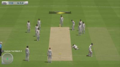 screenshot from Ashes Cricket 2013