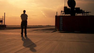 Olympic rowing champion Heather Stanning in Afghanistan