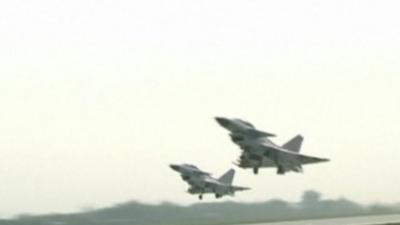 Chinese fighter jets