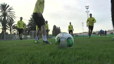 Football players in Cyprus